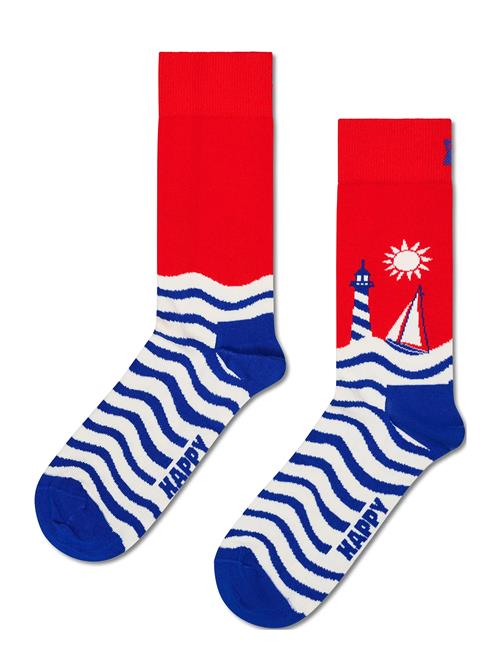 Sail Away Sock Happy Socks Red