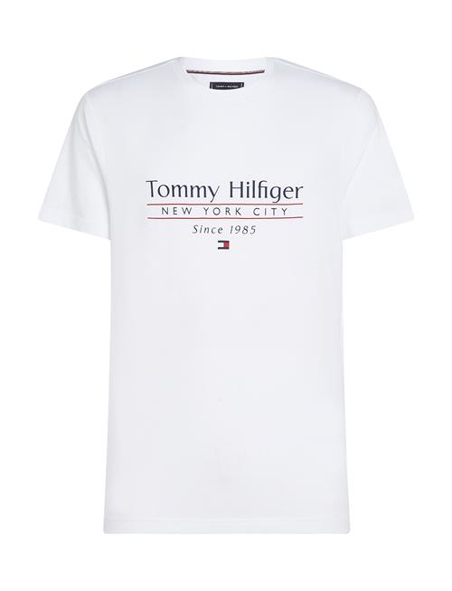 Hilfiger Center Stack Tee Tommy Hilfiger White