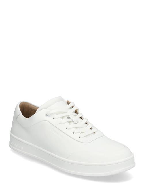 Calvin Klein Low Top Lace Up Oxford Rubb Lth Calvin Klein White