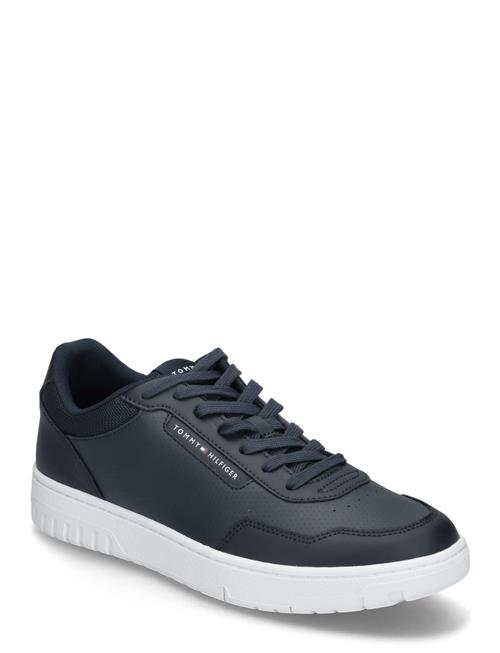 Tommy Hilfiger Th Basket Core Lth Pinperf Tommy Hilfiger Navy