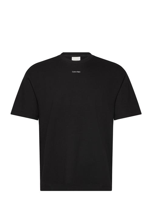 Calvin Klein Nano Logo Interlock T-Shirt Calvin Klein Black