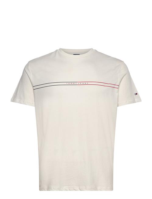 Tjm Slim Entry Graphic Tee Ext Tommy Jeans Cream