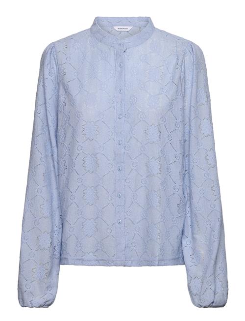 Bubbleroom Long Sleeve Button Blouse Bubbleroom Blue