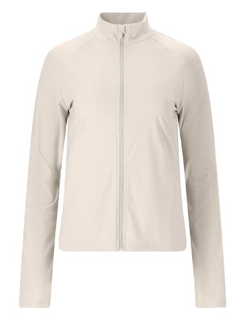 Aliya W Full Zip Athlecia Beige