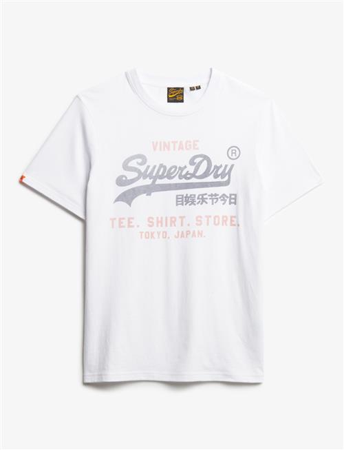 Superdry Vl Heritage Relaxed Tee Superdry White