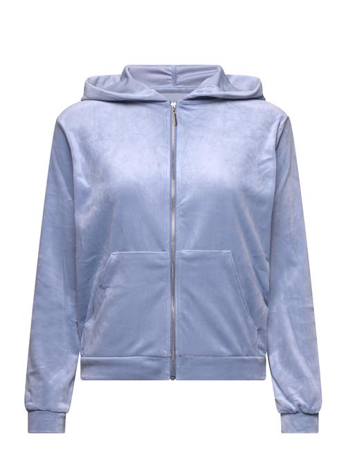 Hunkemöller Velour Hoodie Jacket Hunkemöller Blue