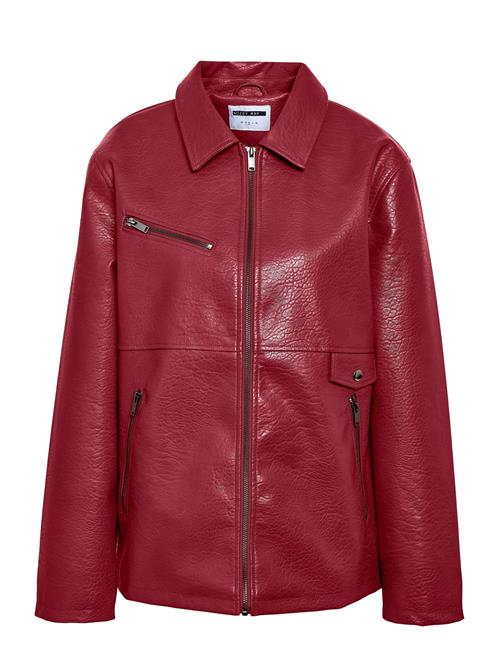 NOISY MAY Nmgwen Pu Jacket NOISY MAY Red