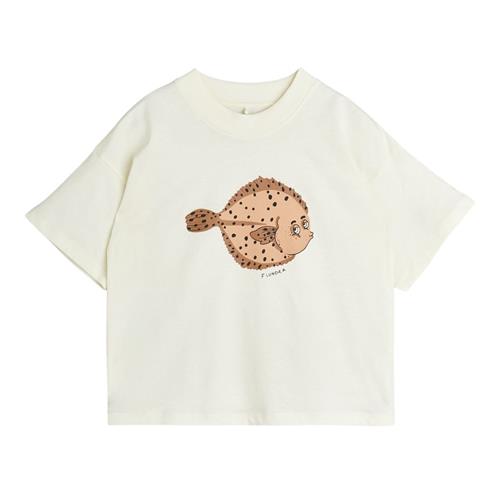 Mini Rodini GOTS Flundra T-shirt Offwhite |  | 128/134 cm