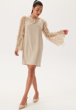 Ida Sjöstedt Larissa Dress Light Beige 42