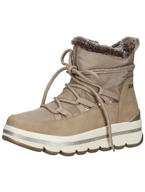 TOM TAILOR Snowboots  mørkebeige