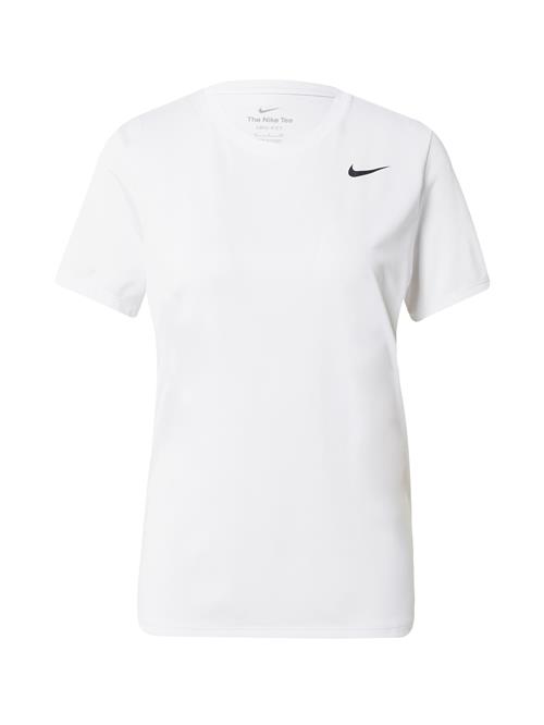 NIKE Funktionsbluse  sort / hvid