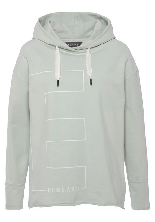 Se Elbsand Sweatshirt  lysegrøn / hvid ved About You