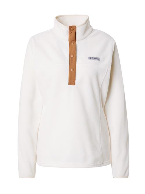 COLUMBIA Sportsweatshirt 'Benton Springs'  karamel / hvid
