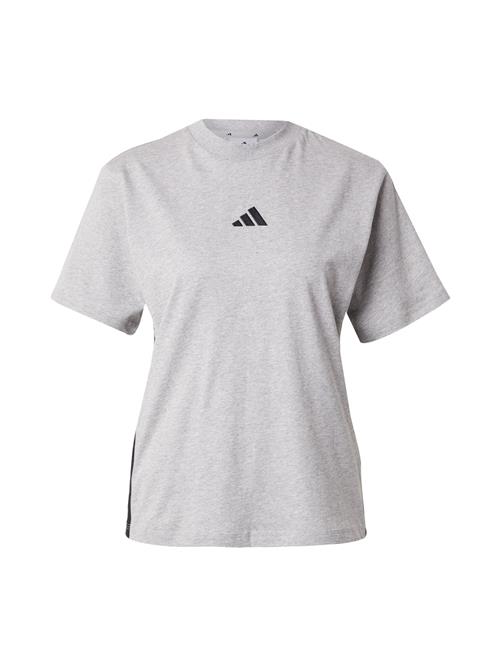 ADIDAS SPORTSWEAR Funktionsbluse 'Essentials'  grå / sort