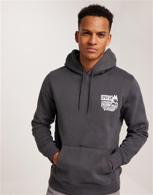 Levi's Standard Graphic Hoodie Space Hoodies Grå