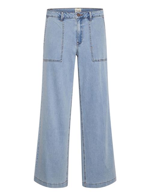 Laramw 115 Wide Pant My Essential Wardrobe Blue