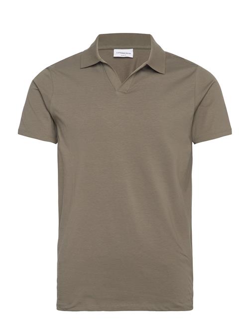 Stretch Polo Shirt S/S Lindbergh Khaki