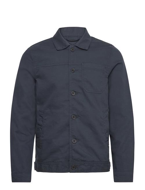 Cropped Length Overshirt Lindbergh Navy