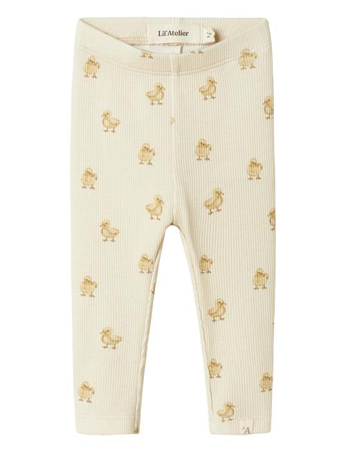 Nbnlavo Emo Slim Legging Lil Lil'Atelier Cream