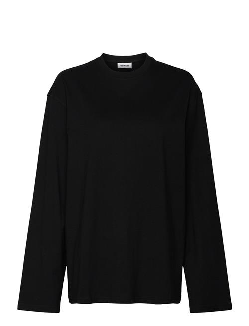 Over D Long Sleeve T-Shirt Weekday Black