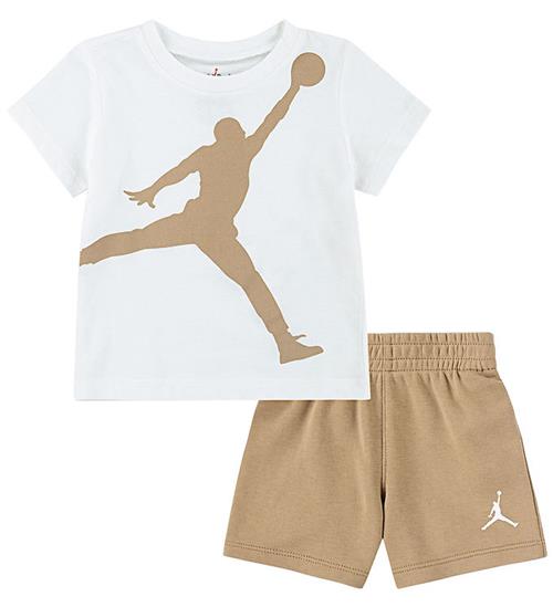 Jordan Shorts/T-shirt - Desert Camo/Hvid