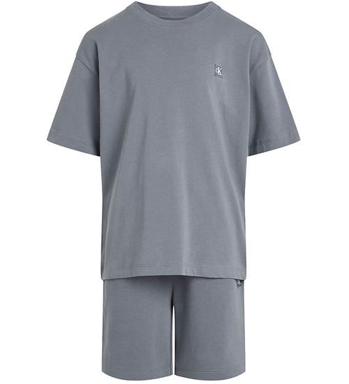 Calvin Klein SÃ¦t - Shorts/T-shirt - Grisaille Grey