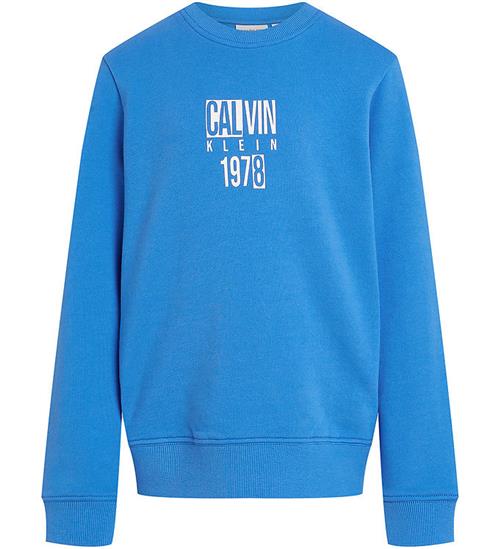 Calvin Klein Sweatshirt - Good Level - Mesmerizing Blue