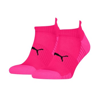 Puma Strømper 2P Sport Cushioned Sneaker Socks Rosa Str 35/38