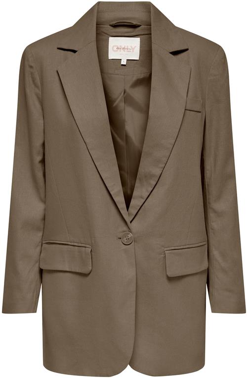 ONLY Blazer 'ONLCaro-Lana'  brun-meleret