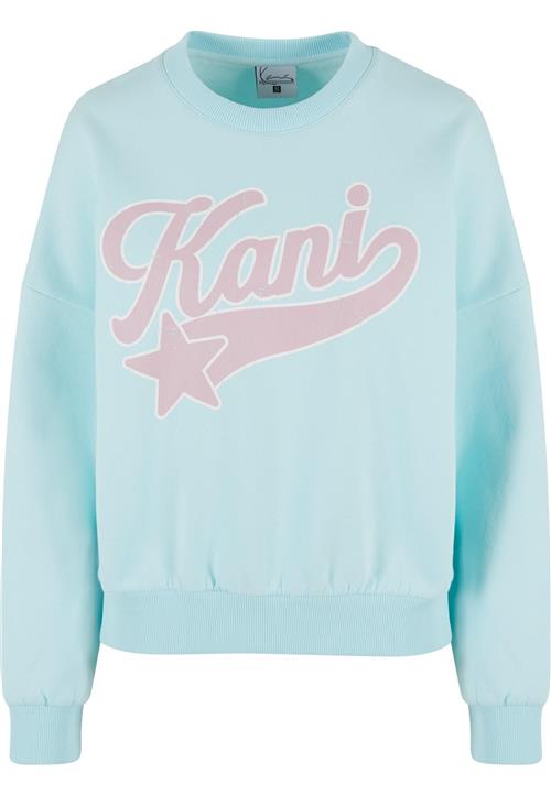 Karl Kani Sweatshirt 'Star'  lyseblå / lyserød / hvid