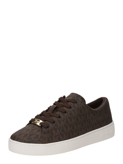 MICHAEL Michael Kors Sneaker low 'KEATON'  mørkeblå / kastaniebrun