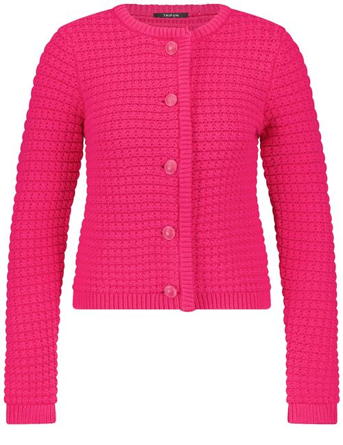 Se TAIFUN Cardigan  magenta ved About You