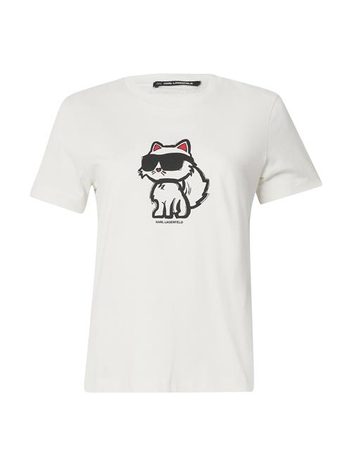 Karl Lagerfeld Shirts 'Ikon'  creme / rød / sort