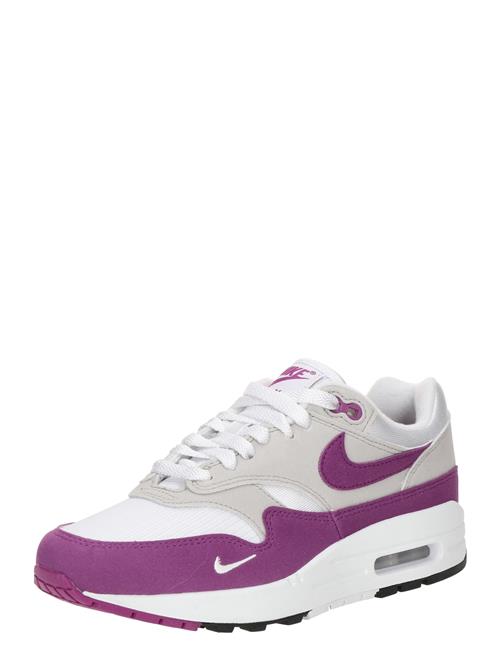 Nike Sportswear Sneaker low 'AIR MAX 1 '87'  lysegrå / lilla / hvid