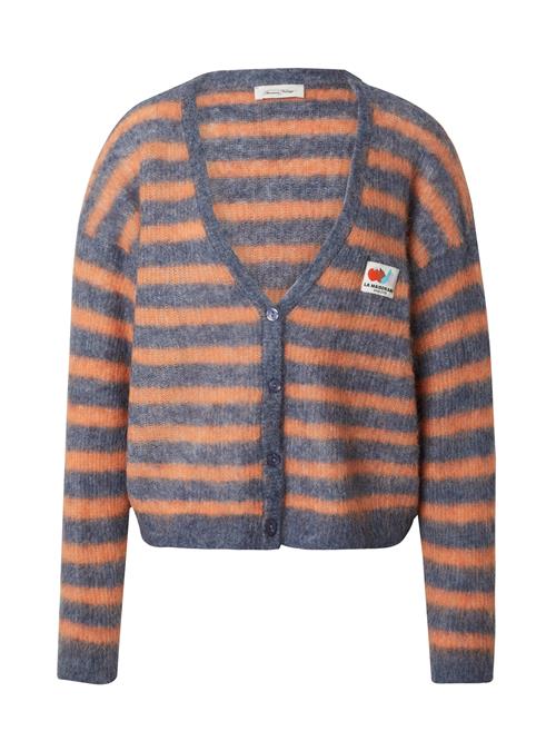 AMERICAN VINTAGE Cardigan  navy / orange