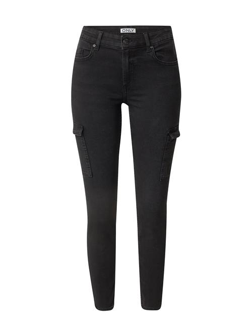 Se ONLY Cargojeans 'ONLRush'  black denim ved About You