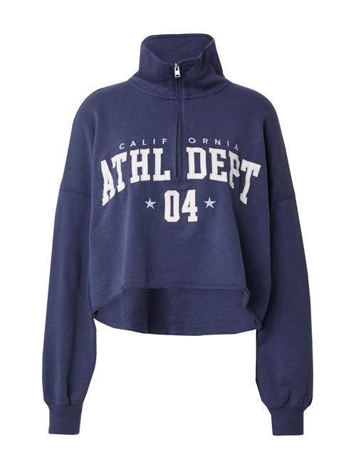 HOLLISTER Sweatshirt  navy / hvid