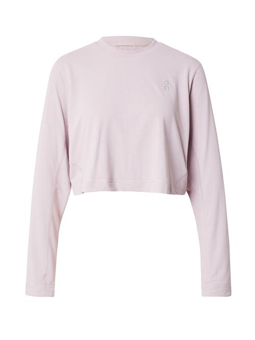 On Funktionsbluse  himmelblå / lys pink / hvid