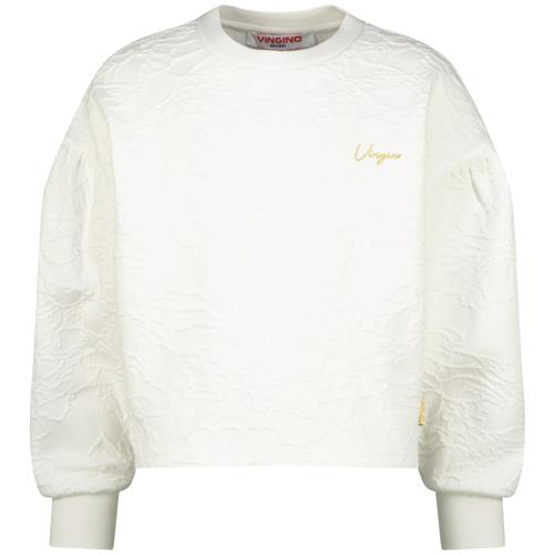 VINGINO Sweatshirt 'Narinne'  guld / hvid