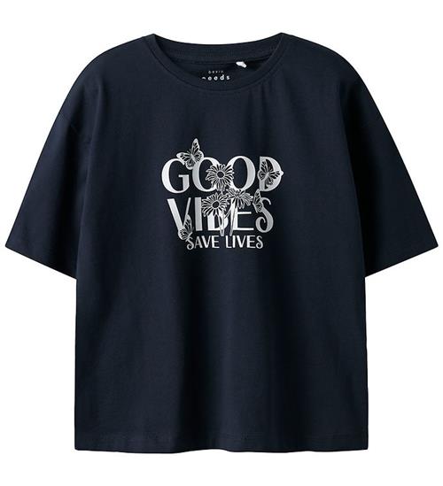 Name It T-shirt - NkfVeen - Navy Blazer/Good Vibes