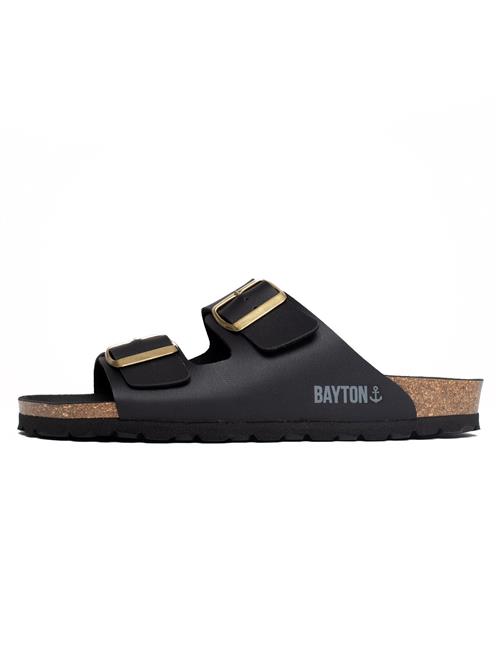 Bayton Pantoletter 'Atlas'  sort / hvid