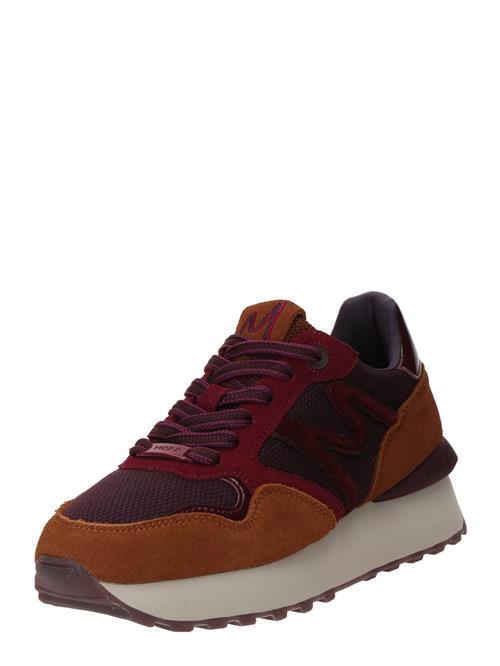 MEXX Sneaker low  cognac / brombær / burgunder