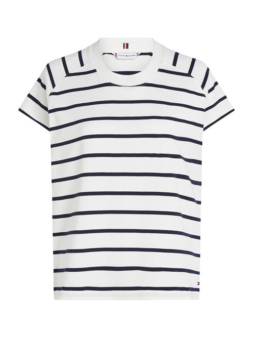 TOMMY HILFIGER Shirts  natblå / hvid