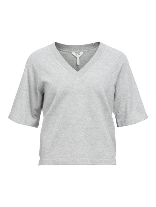 OBJECT Pullover 'Thess'  grå-meleret