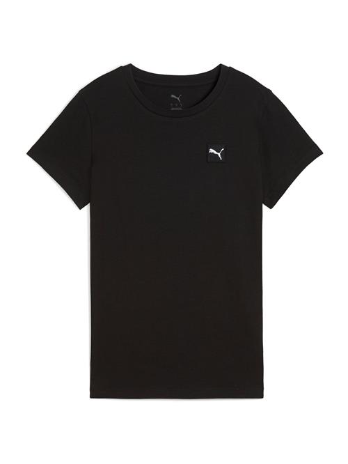 PUMA Shirts 'Ess'  sort / hvid