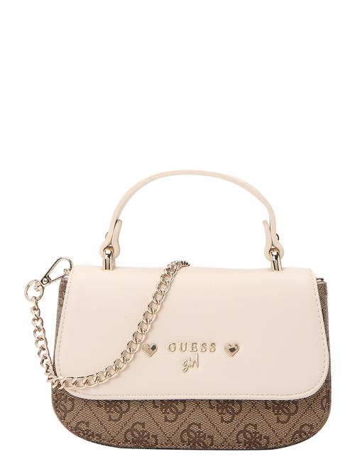 GUESS Håndtaske  beige / mørkebeige / brun