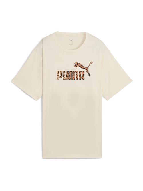 PUMA Funktionsbluse 'Ess'  beige / cognac / sort