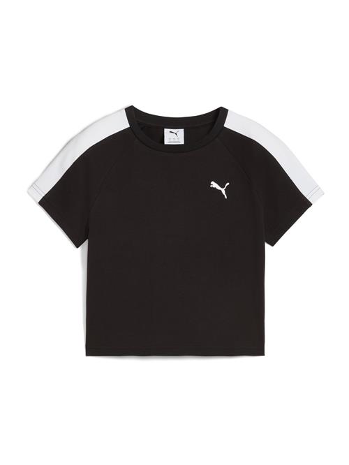 PUMA Shirts 'T7'  sort / hvid