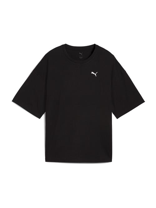 Se PUMA Shirts 'Wardrobe Essentials'  sort / hvid ved About You