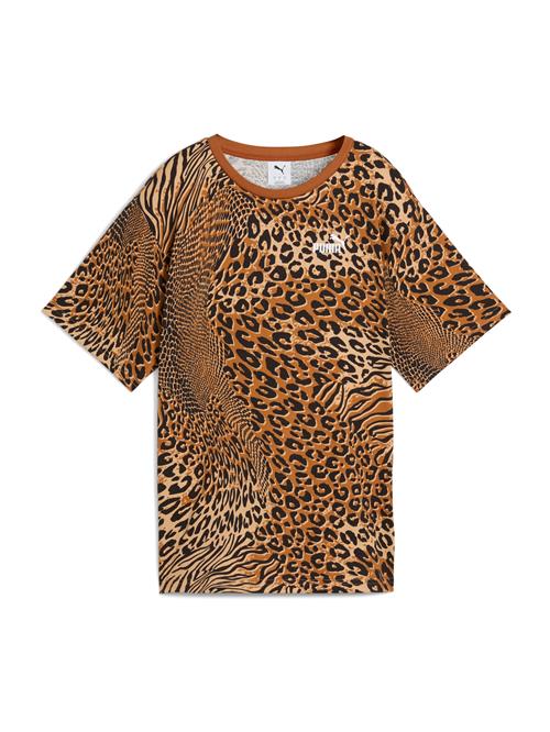 PUMA Funktionsbluse 'ESS'  brun / sort